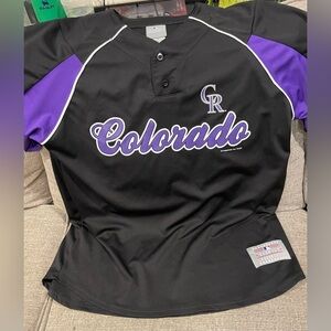 Colorado Rockies baseball jersey/Tulowitzki 2